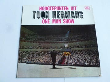 Toon Hermans - Hoogtepunten uit One Man Show (LP), Cd's en Dvd's, Vinyl | Nederlandstalig, Ophalen of Verzenden, Zo goed als nieuw