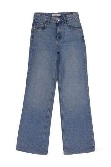 Mango Broek in maat 32 Blauw, Kleding | Dames, Mango, Verzenden, Zo goed als nieuw, Blauw
