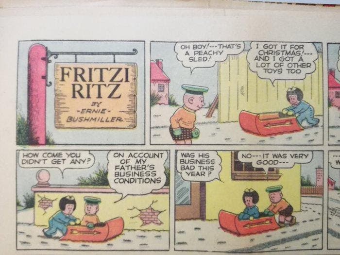 Fritzi Ritz (and Nancy) - 40 Krantenpaginas - 1937/1938, Boeken, Strips | Comics