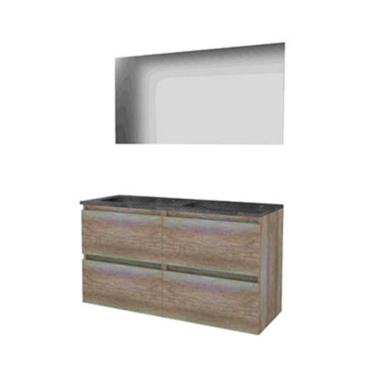 Basic-Line Ultimate 46 Badkamermeubelset - 120 x 46 cm -, Huis en Inrichting, Badkamer | Badkamermeubels, Ophalen of Verzenden