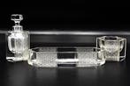 Moser & Söhne Art Deco Faceted Crystal Glass Dressing Table, Antiek en Kunst, Antiek | Glas en Kristal