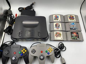 Nintendo - Nintendo 64 - Nintendo 64 Console with 2, Nieuw