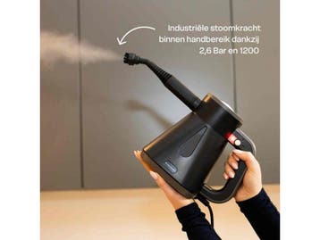 Techweise TS Compact - Handstoomreiniger - 1200W 2,5 Bar Nat, Verzenden, Nieuw