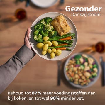 Philips 5000 Series Dual Basket Airfryer - NA551/00 -, Ophalen of Verzenden, Gebruikt, PHILIPS