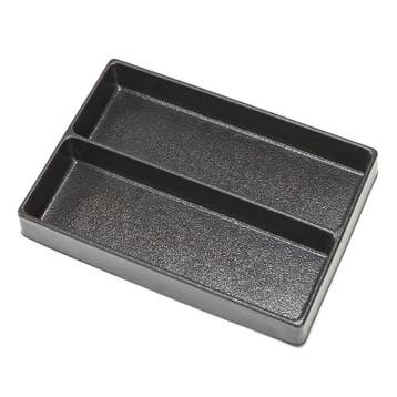 Kunststof bak / vakverdeling 2 vakken 270 x 185 x 38 mm voor, Ophalen of Verzenden, Nieuw