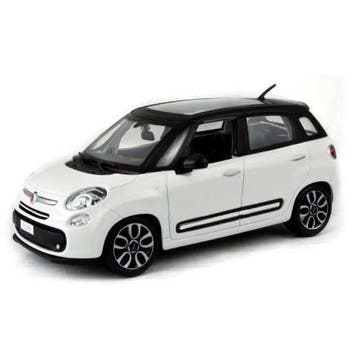 Modelauto speelgoedauto Fiat 500 L 2013 wit 1:43 - Modelauto, Ophalen of Verzenden, Nieuw