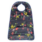 Wasbare slab volwassenen met opvangbak - Gekleurde bloemen, Ophalen of Verzenden, Nieuw