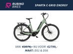 SPARTA C-GRID ENERGY (D51/56) - €275,- KORTING - 500WH BOSCH, Ophalen, Sparta, Nieuw, 51 tot 55 cm