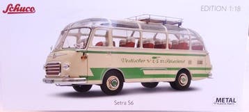 Schuco 1:18 - Modelbus - Setra S6 Reisebus OVP-1954 -, Nieuw