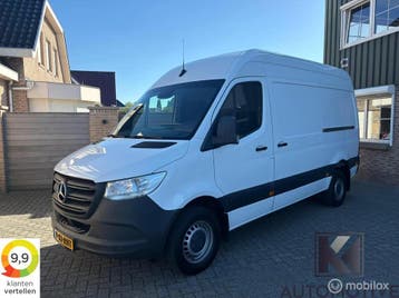 Zakelijke lease - Mercedes-Benz Sprinter bestel 319 3.0 V6, Automaat, Gebruikt, Verwarmde buitenspiegels, Wit
