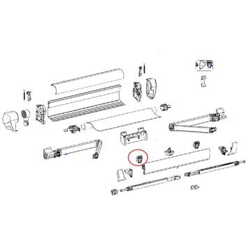 Thule Insert Lead Rail 5003 2st., Ophalen of Verzenden, Nieuw, Thule