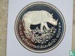 Thailand 50 baht 1974 (BE2517 - PROOF) Wildlife conserva..., Postzegels en Munten, Verzenden, Losse munt, Goud