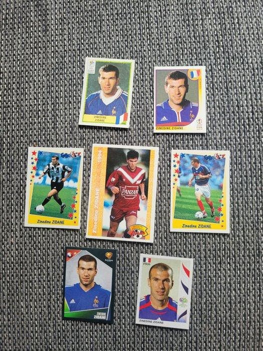 Panini Zinedine Zidane - 7 Sticker - Excellent (EX), Verzamelen, Stickers