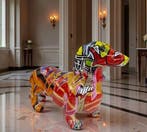 sculptuur, Scultura Pop Art in Resina – Bassotto Made in
