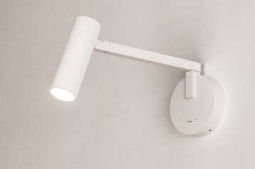Rietveld Wandlampen - Wit - Metaal, Aluminium, Verzenden, Nieuw