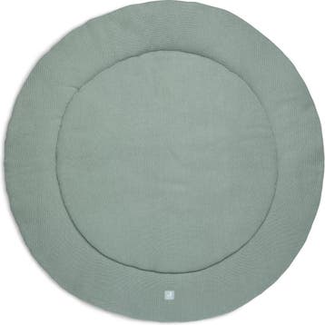 Jollein Boxkleed Rond  95cm Basic Knit - Forest Green, Kinderen en Baby's, Boxen, Verzenden, Nieuw