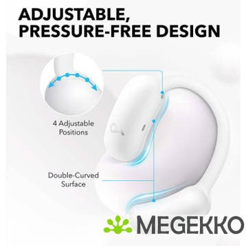 Anker Soundcore AeroFit 2 Open-ear Draadloos Wit, Verzenden, Nieuw
