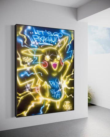 Outside313 - Lets go Pikachu - Neon black edition