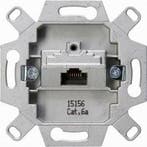 KOPP UTP RJ45 Wandcontactdoos CAT6 - Inbouw, 1x8P Afgescherm, Ophalen of Verzenden, Nieuw
