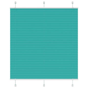vidaXL Plissé rolgordijn 120x150cm stofbreedte 119,4cm, Verzenden, Nieuw, Groen