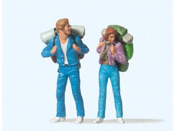 Preiser 45029 Rucksack - Touristen 1:22,5 (Figuren, Scenery), Ophalen of Verzenden, Nieuw