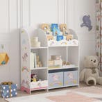 Kinderkast Lysekil open kast 100x93x30 cm eenhoornmotief [en, Verzenden, Nieuw