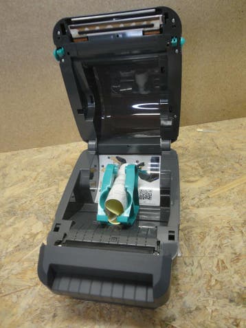 Zebra GX420d Barcode Label Printer USB + Cutter, Computers en Software, Ophalen of Verzenden, Gebruikt, Zebra