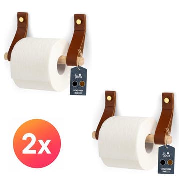 2x Luxe Toiletrolhouder Wc Rolhouder WC Papierhouder, Nieuw, Bad