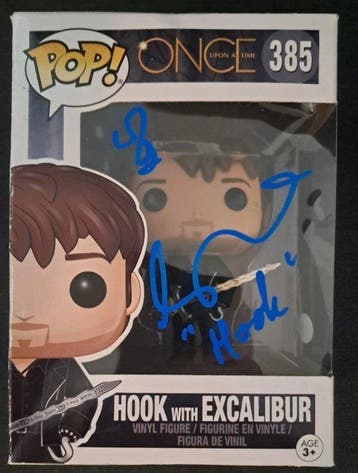 Funko - Funko Pop Colin ODonoghue-Hook with Excalibur, Nieuw