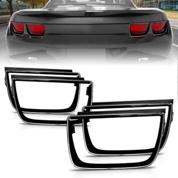 ANZO 2010-2013 Chevrolet Camaro Taillight Bezels - 4pc Gloss, Ophalen of Verzenden, Nieuw