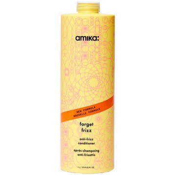 Amika  Forget Frizz Conditioner  1000 ml, Verzenden, Nieuw