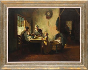 Schilderij Henk Welther (1885-1947)
