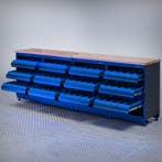 Datona Werkbank PREMIUM eiken werkblad met opbergbakken –, Ophalen of Verzenden, Nieuw