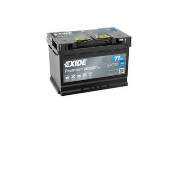 Exide Premium accu | EA770 | 12V 77Ah, Auto-onderdelen, Ophalen of Verzenden, Nieuw