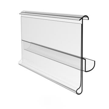124cm Prijsrails / Scanrail voor Tegometal Schappen - Ho...