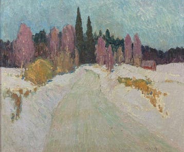 École Russe (c. 1980) -  (Hiver)