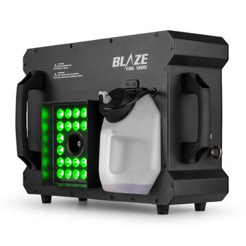 beamZ Blaze 1200 Rookmachine – 1200W met 24x RGBA LED’s, DMX, Ophalen of Verzenden, Nieuw