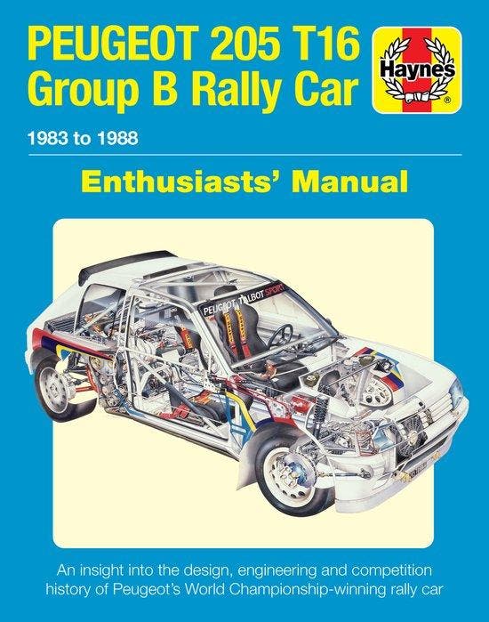 9781785212512 Peugeot 205 T16 Group B Rally Car, Boeken, Studieboeken en Cursussen, Nieuw, Verzenden