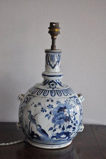 Fles - Delfts blauw