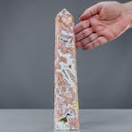 Candy-Achat Obelisk – Kunstwerk van de Aarde in zachte