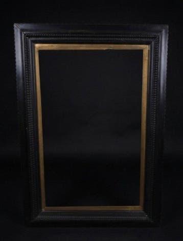 Lijst- guilloché - Hout - 70 x 51 cm, Antiek en Kunst