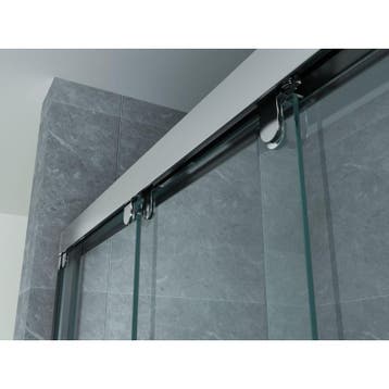 ALO NIS SCHUIFDEUR 3-DELIGE (78/80X200CM) (Douchedeuren), Ophalen of Verzenden, Nieuw