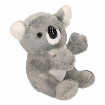 Pluche koala knuffel beer - grijs - 14 cm - knuffel, Verzenden, Nieuw