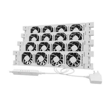 Heatfan 4 - Quattro Set - inclusief WiFi smartcontroller + v, Doe-het-zelf en Verbouw, Verzenden, Nieuw