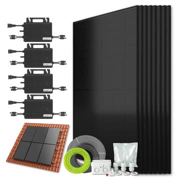 Zonnepanelen Pakket Schuindak 3.4 kW 8x 430Wp Micro-omv., Ophalen of Verzenden, Nieuw
