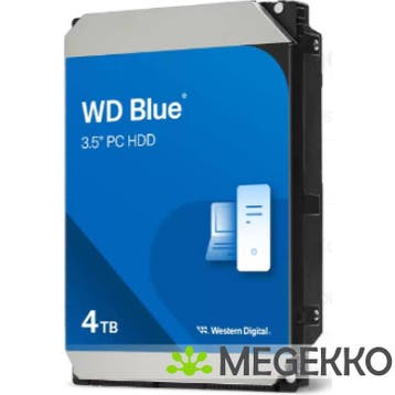 Western Digital Blue WD40EZZX 4TB, Computers en Software, Harde schijven, Verzenden, Nieuw, Western Digital