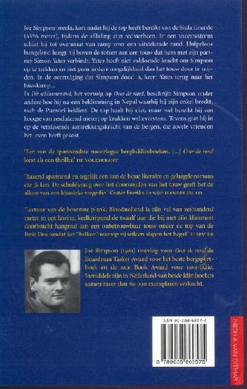 Over de rand ; Dit schimmenspel 9789038869575 J. Simpson, Verzenden, Gelezen, J. Simpson