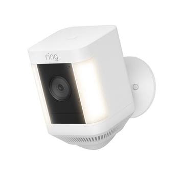 RING Spotlight Plus Battery Surveillance Camera - White - EU, Verzenden, Nieuw