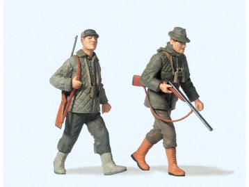 Preiser 45136 Jagers 1:22,5 (Figuren, Scenery, grootspoor), Ophalen of Verzenden, Nieuw