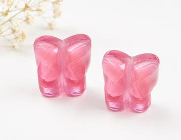 1 x Fashion Facet kralen vlinder 10 mm – gat 1,2 mm – in, Ophalen of Verzenden, Nieuw, Kraal